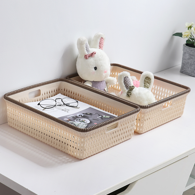 Plastic Wicker Style Storage B - đánh giá và giá Junk Food Snacks