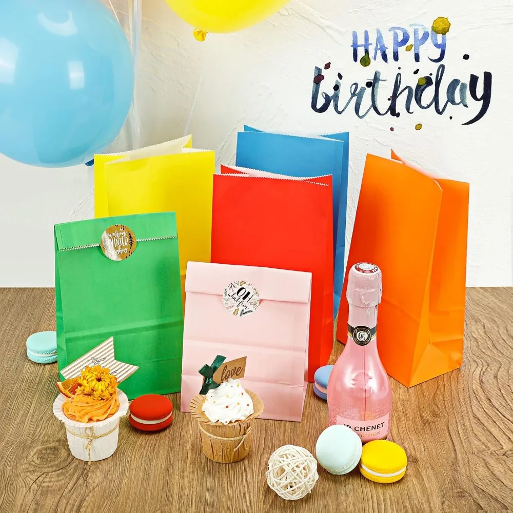 10/20/50pcs colorful Kraft Pap - đánh giá và giá Food Or Snacks
