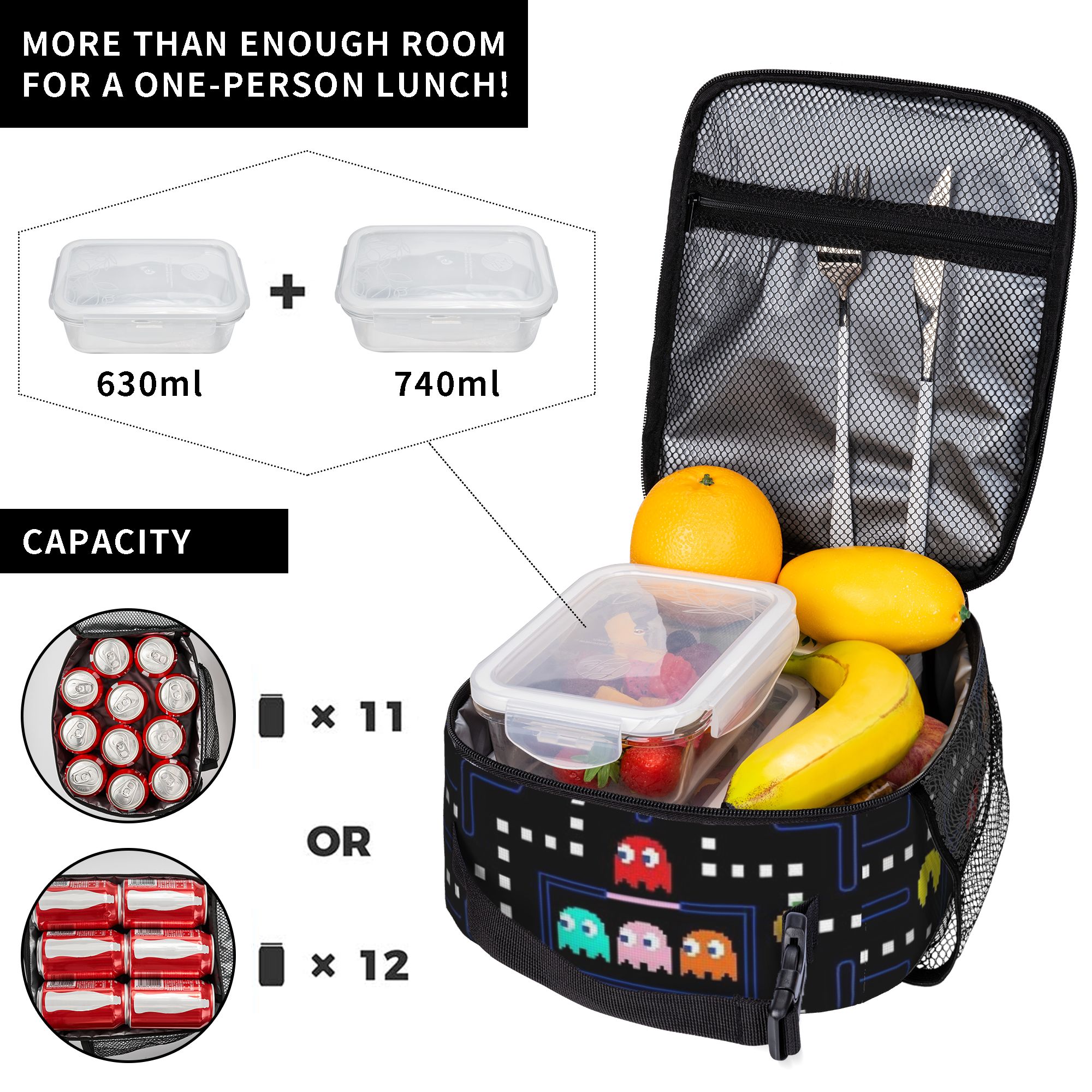 Back to school season Pac-Man  - đánh giá và giá Food Snacks For School