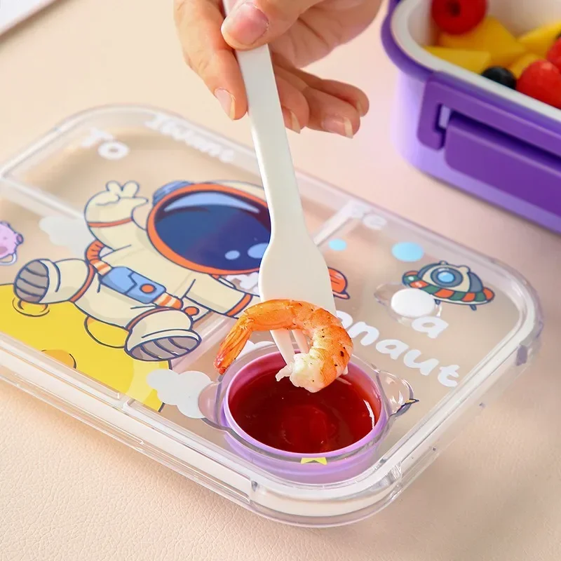 Unicorn Cartoon Bento Lunch Bo - đánh giá và giá Food Snacks For School