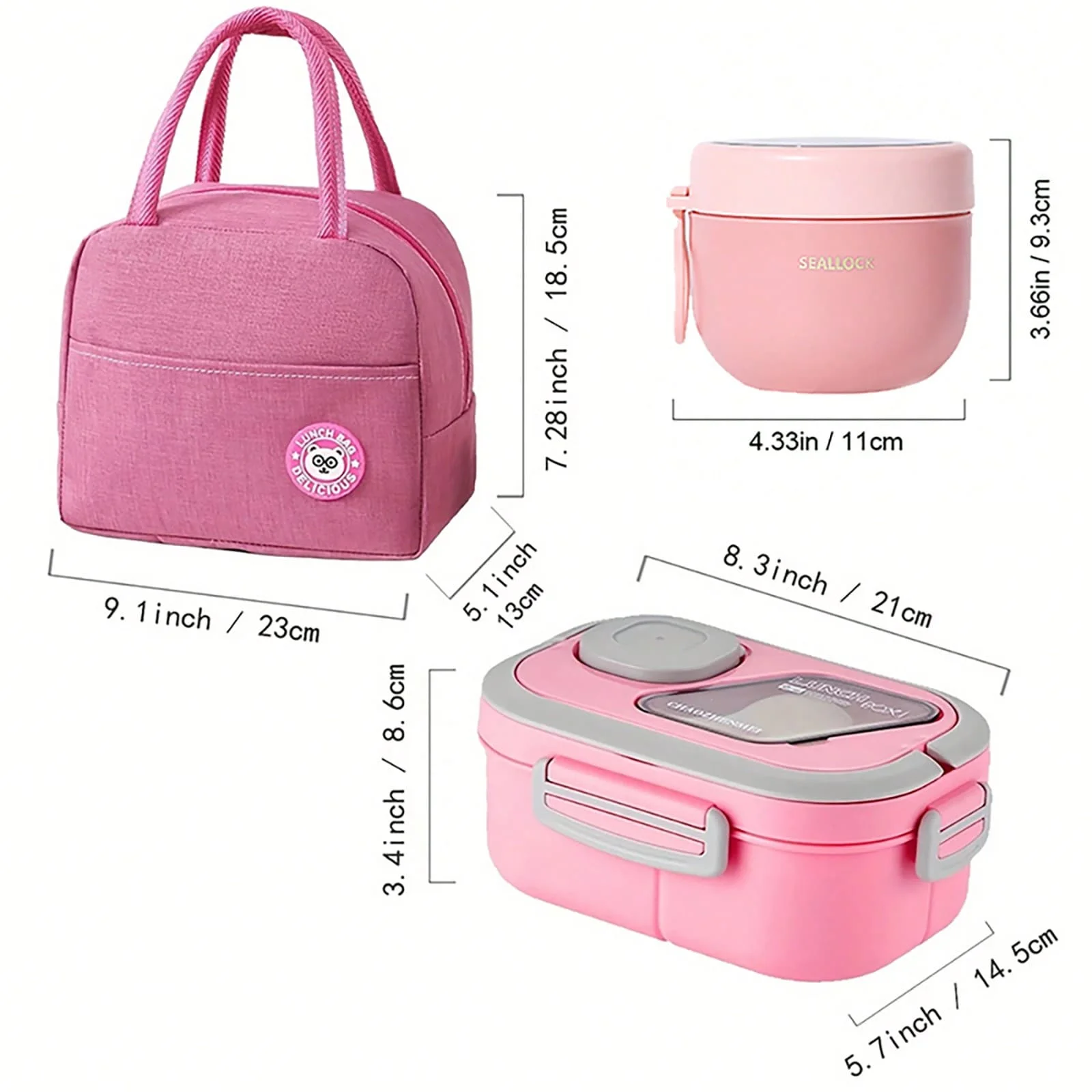 2-Layer Multi-Compartment Insu - đánh giá và giá Food Snacks For School