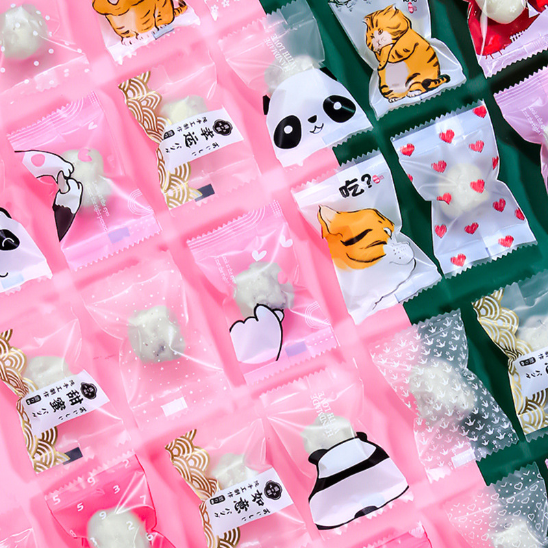 AQ 100pcs/lot Cartoon Cute Cat - đánh giá và giá Food Snacks For Baby Shower