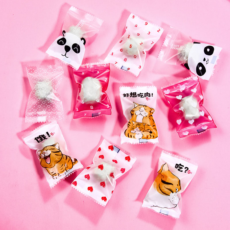 AQ 100pcs/lot Cartoon Cute Cat - đánh giá và giá Food Snacks For Baby Shower