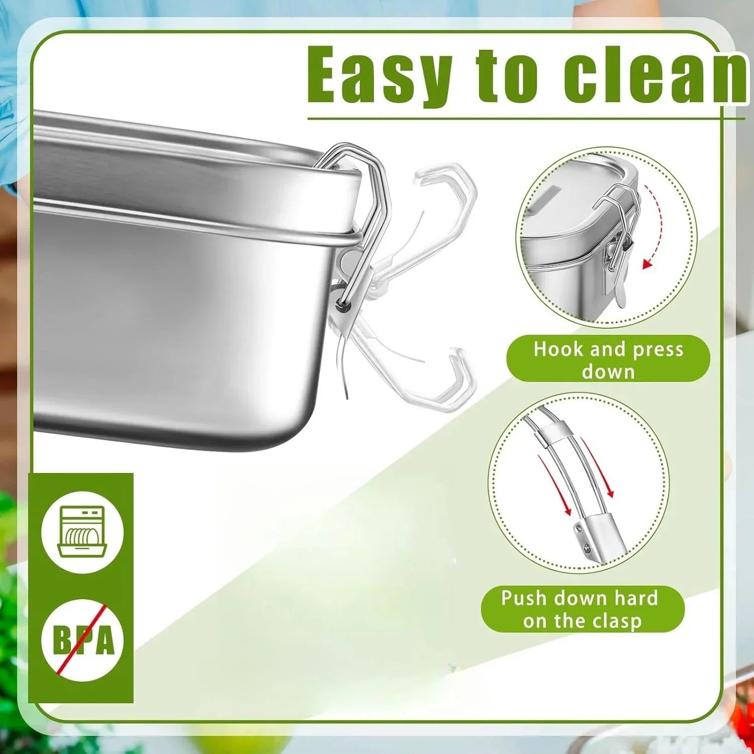 Stainless Steel Bento Box Meta - đánh giá và giá Food Snacks For School