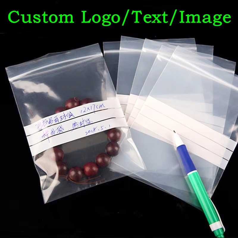 200PCS PE Clear Plastic Writin - đánh giá và giá Food Snacks For School