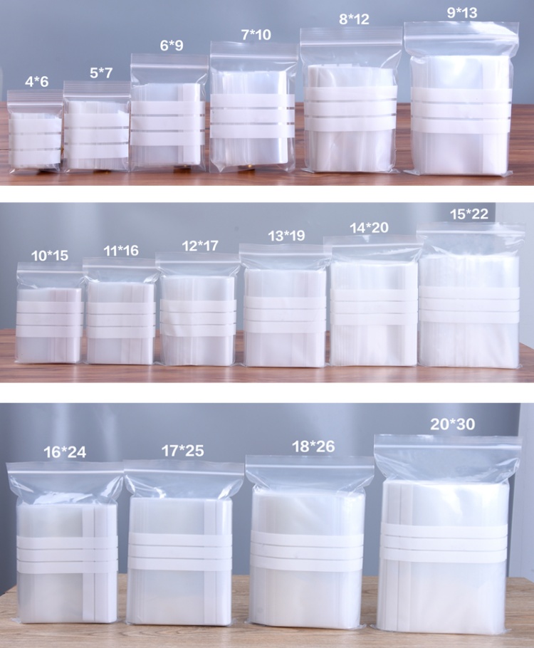 200PCS PE Clear Plastic Writin - đánh giá và giá Food Snacks For School
