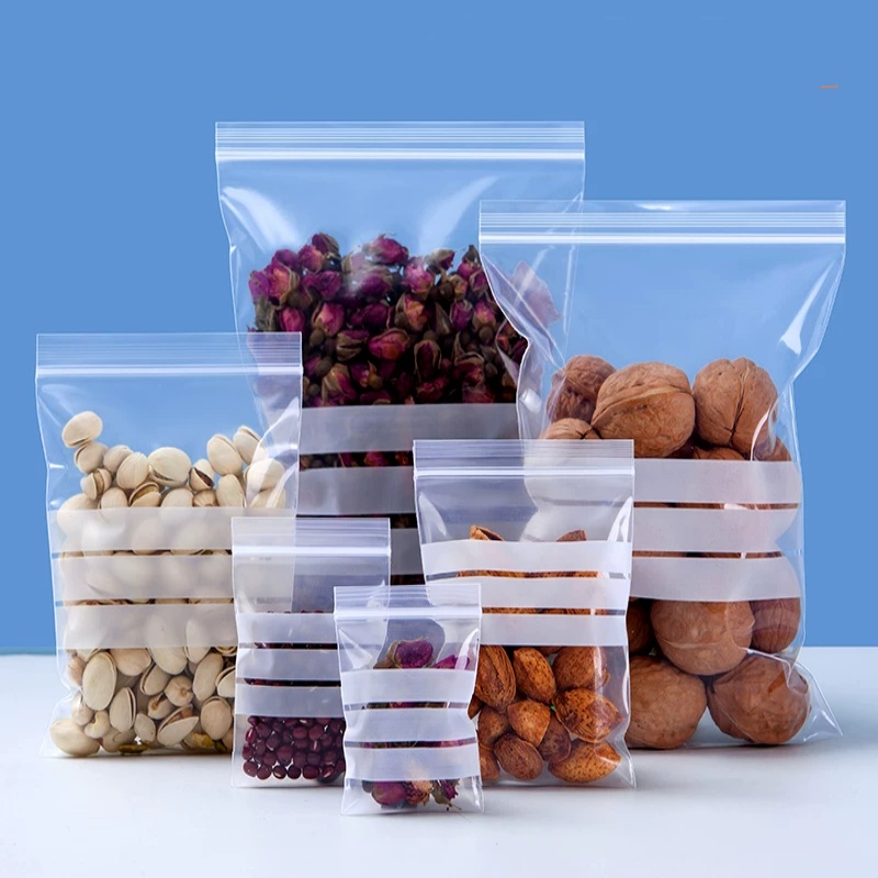 200PCS PE Clear Plastic Writin - đánh giá và giá Food Snacks For School