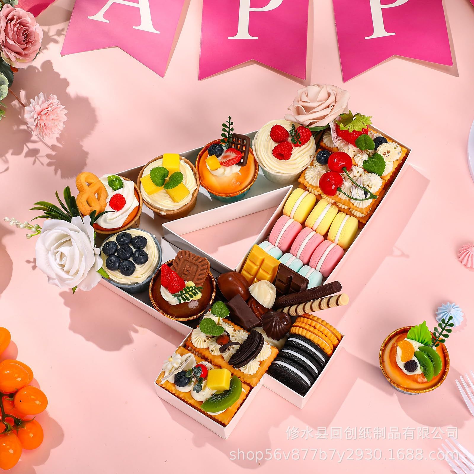 0-9 Number Food Trays Birthday - đánh giá và giá Food Snacks For Baby Shower