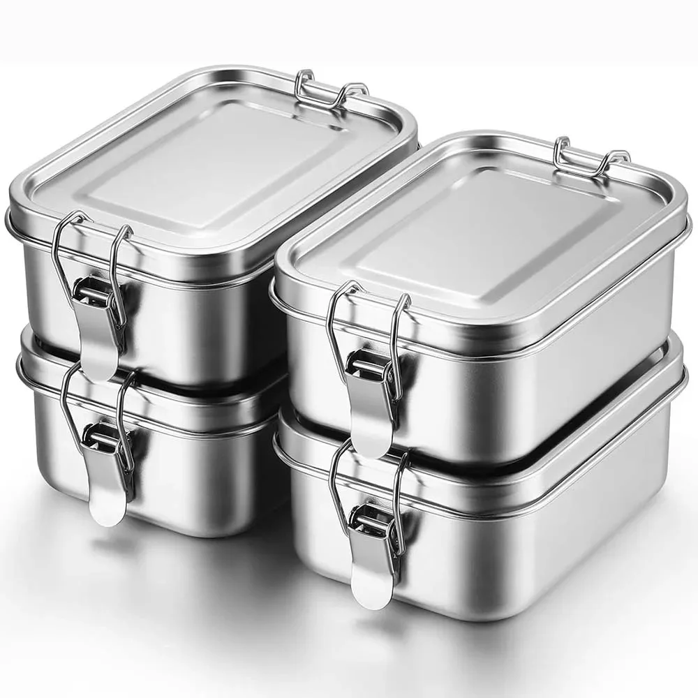 Stainless Steel Bento Box Meta - đánh giá và giá Food Snacks For School