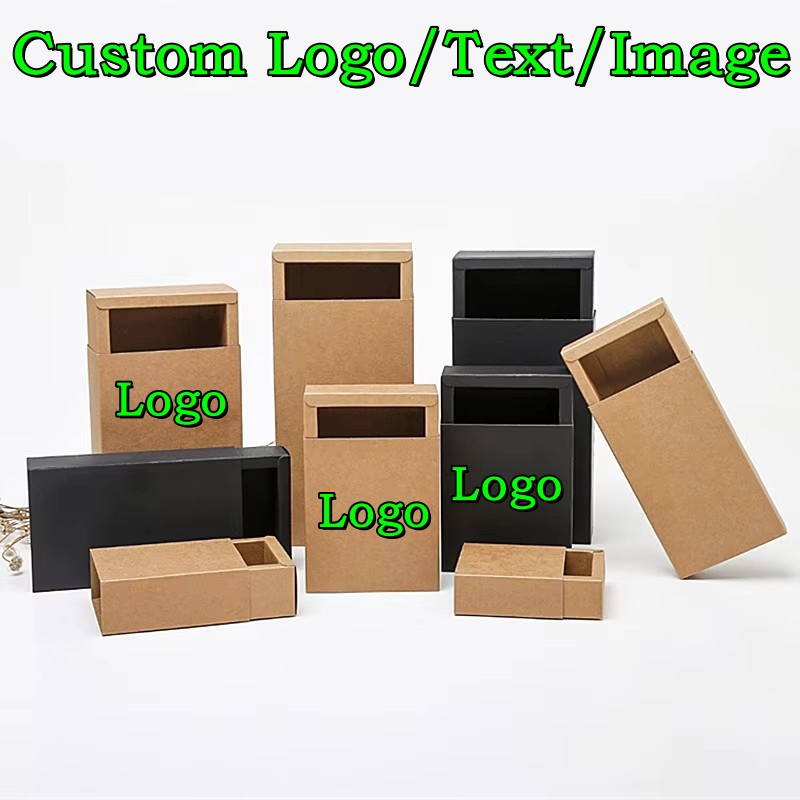 20PCS 350gsm Drawer Kraft Blac - đánh giá và giá Food Or Snacks