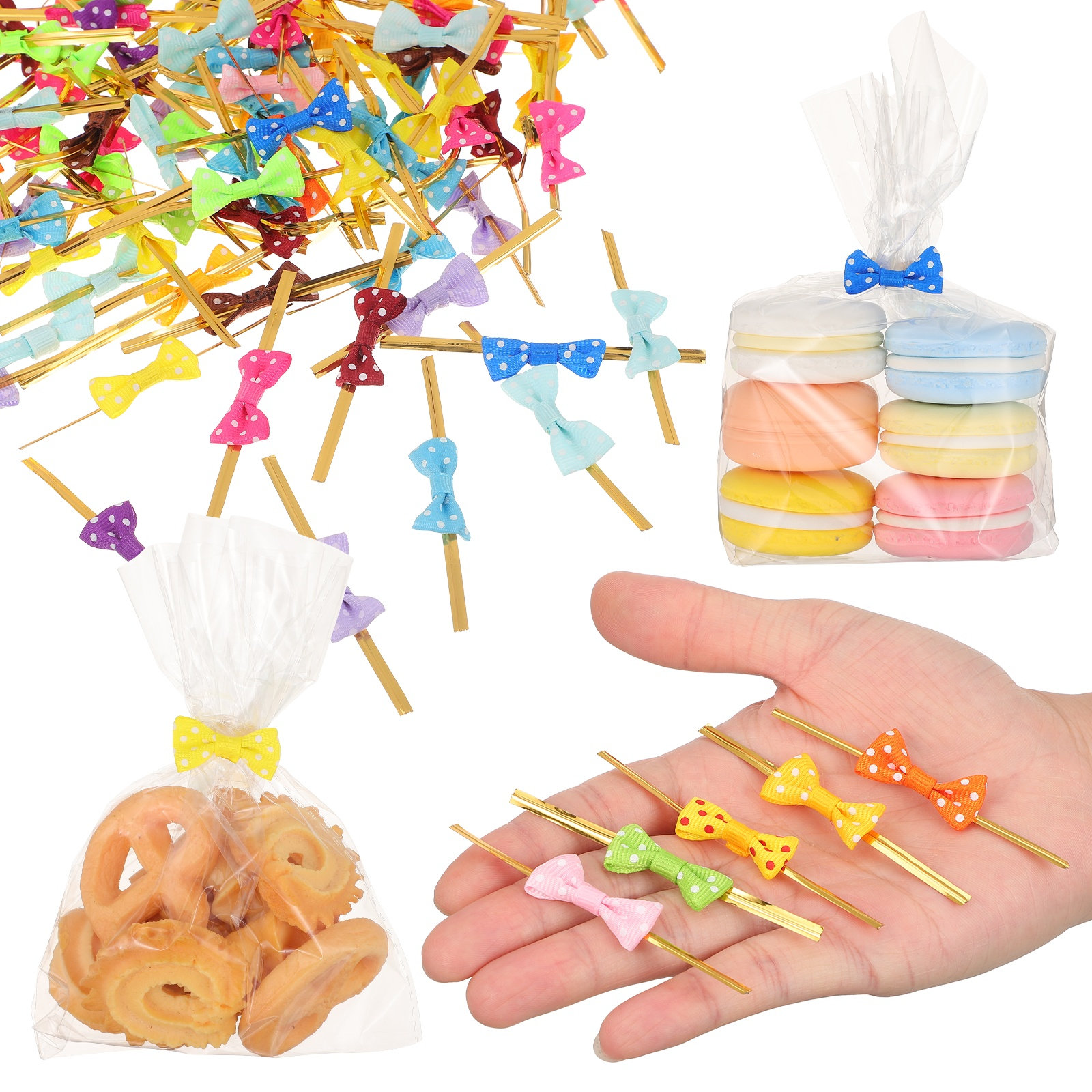 100Pcs Food Safe Polyester Twi - đánh giá và giá Food Snacks For Baby Shower