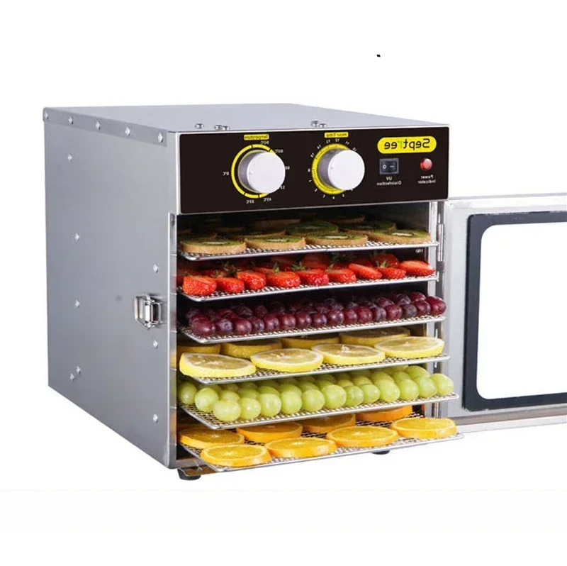 Desktop 220v 6 Layer Food Dehy - đánh giá và giá Food Dehydrator Snacks