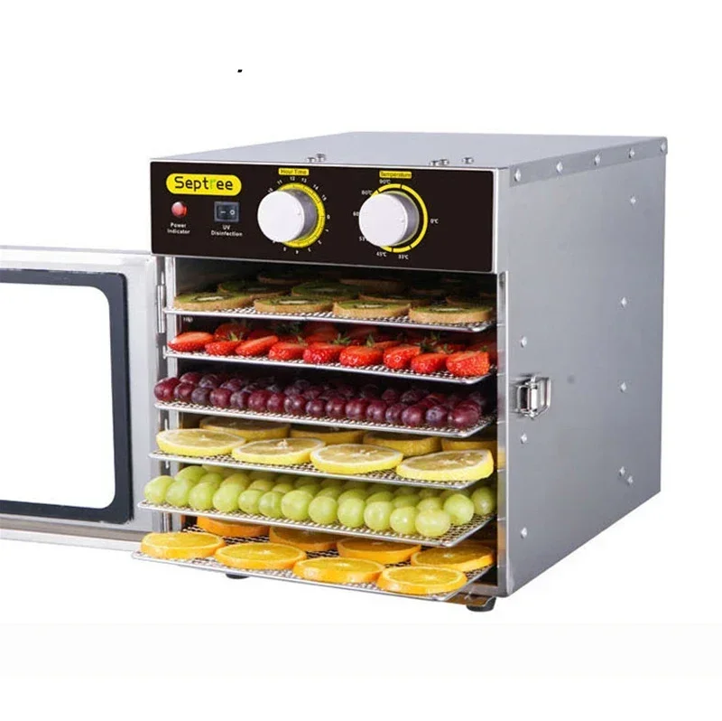 Desktop 220v 6 Layer Food Dehy - đánh giá và giá Food Dehydrator Snacks