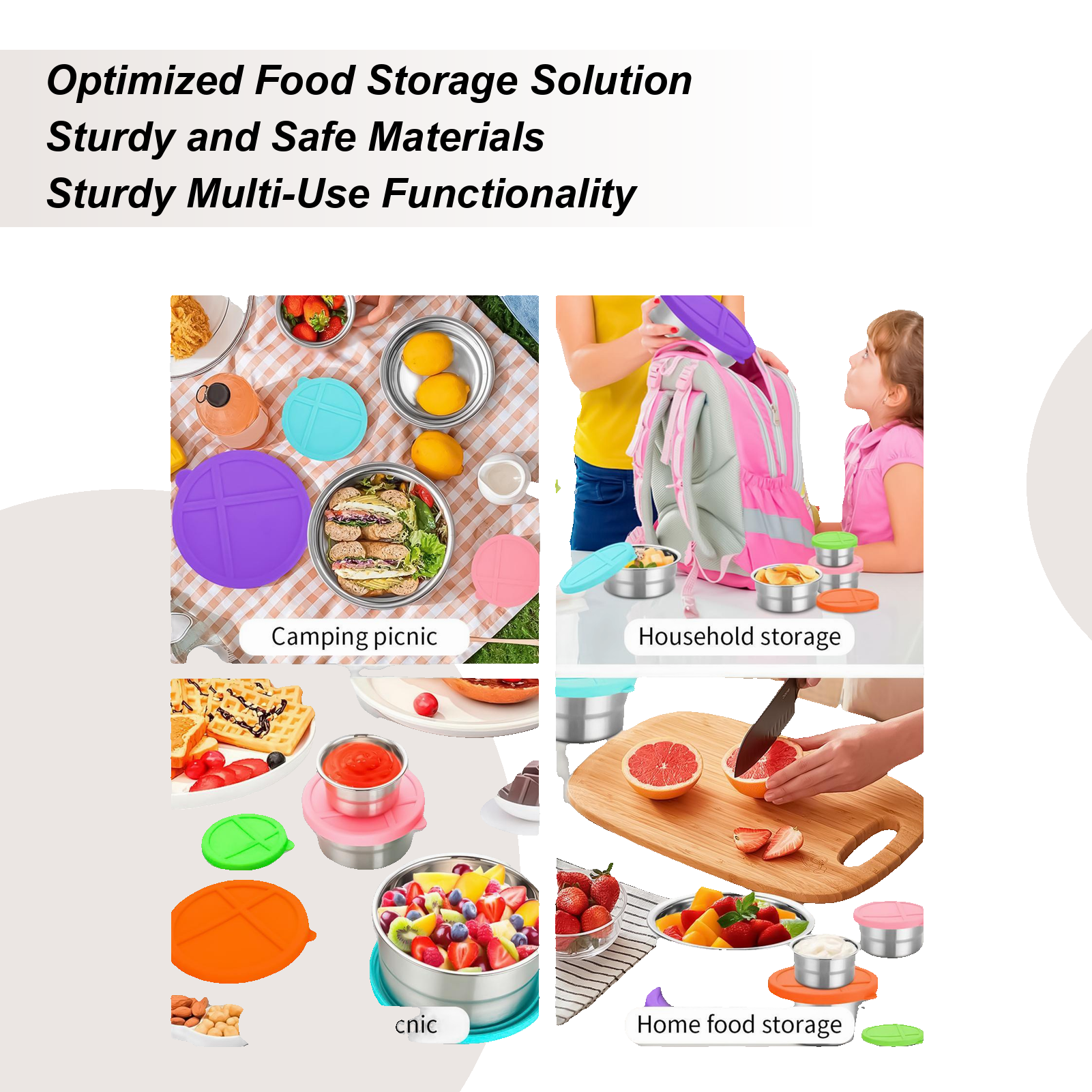 Stainless Steel Lunch Containe - đánh giá và giá Food Snacks For School