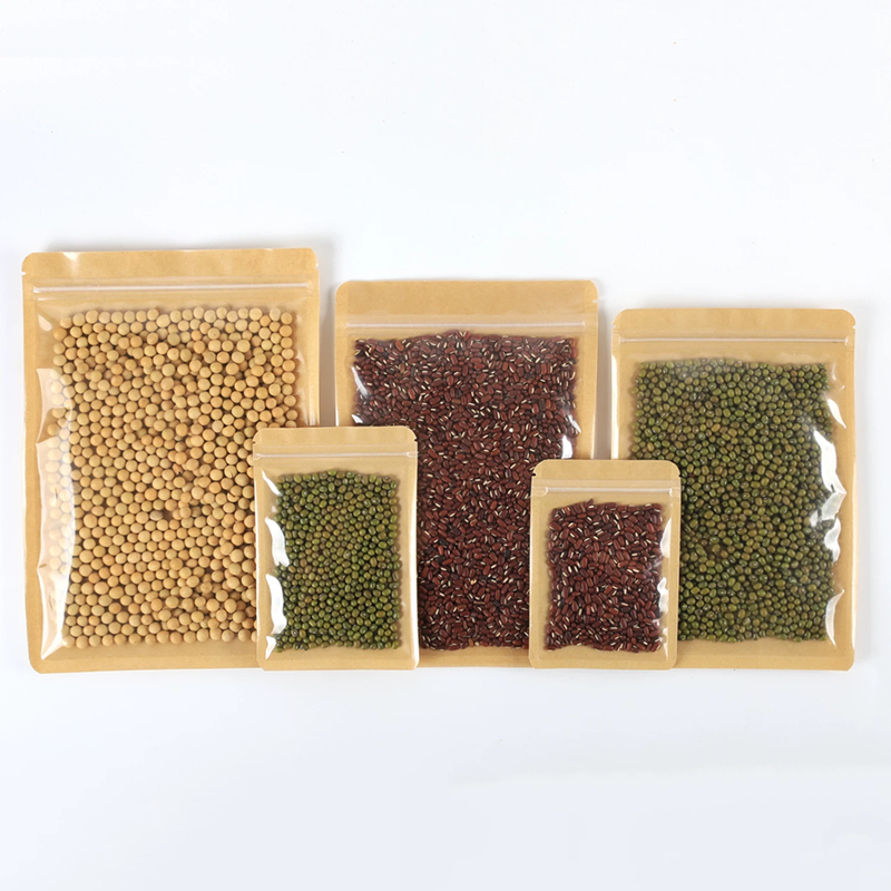 100pcs Eco-friendly Kraft Pape - đánh giá và giá Food Snacks For School
