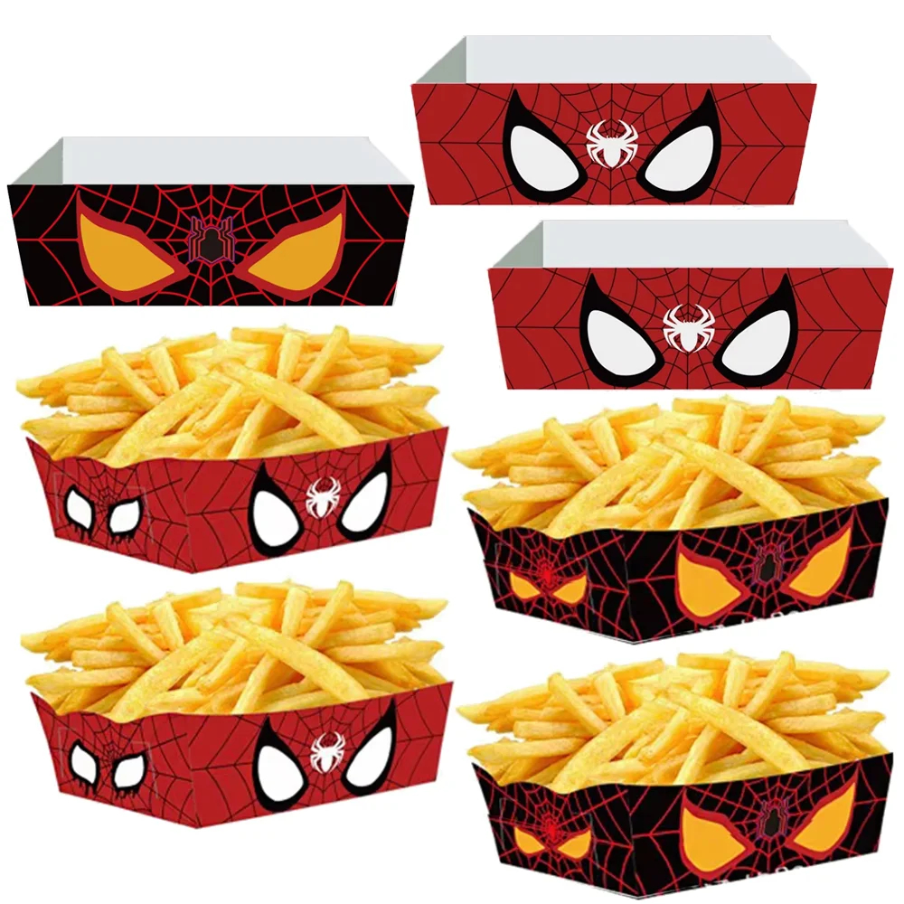 Spiderman Paper Food Serving T - đánh giá và giá Food Snacks For Baby Shower