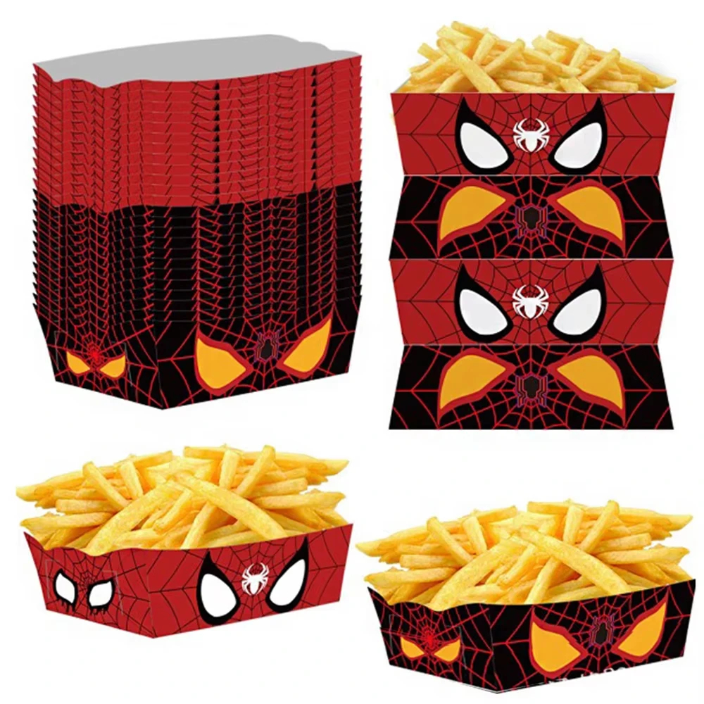 Spiderman Paper Food Serving T - đánh giá và giá Food Snacks For Baby Shower