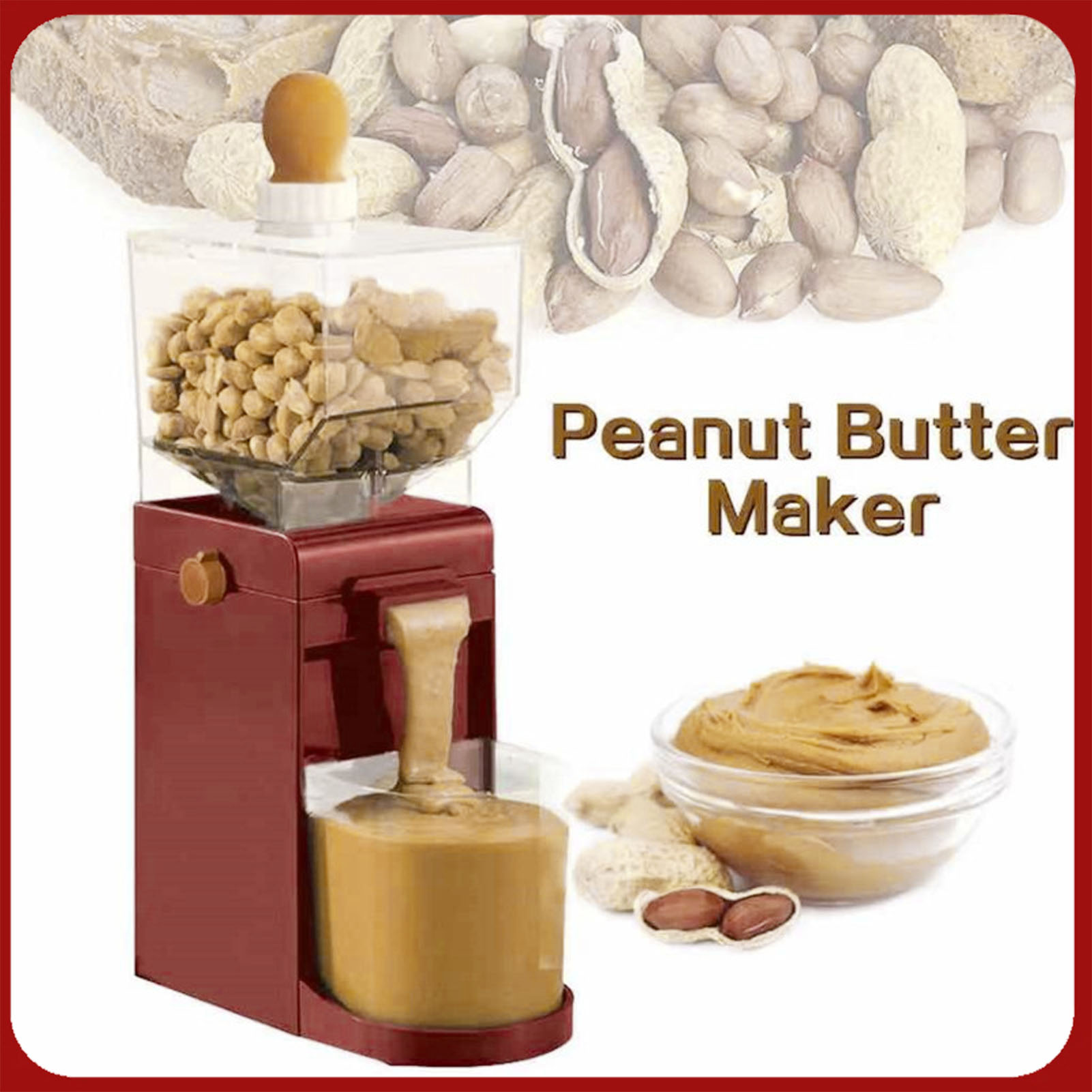Peanut Butter Maker Home Elect - đánh giá và giá Peanut Butter Snack