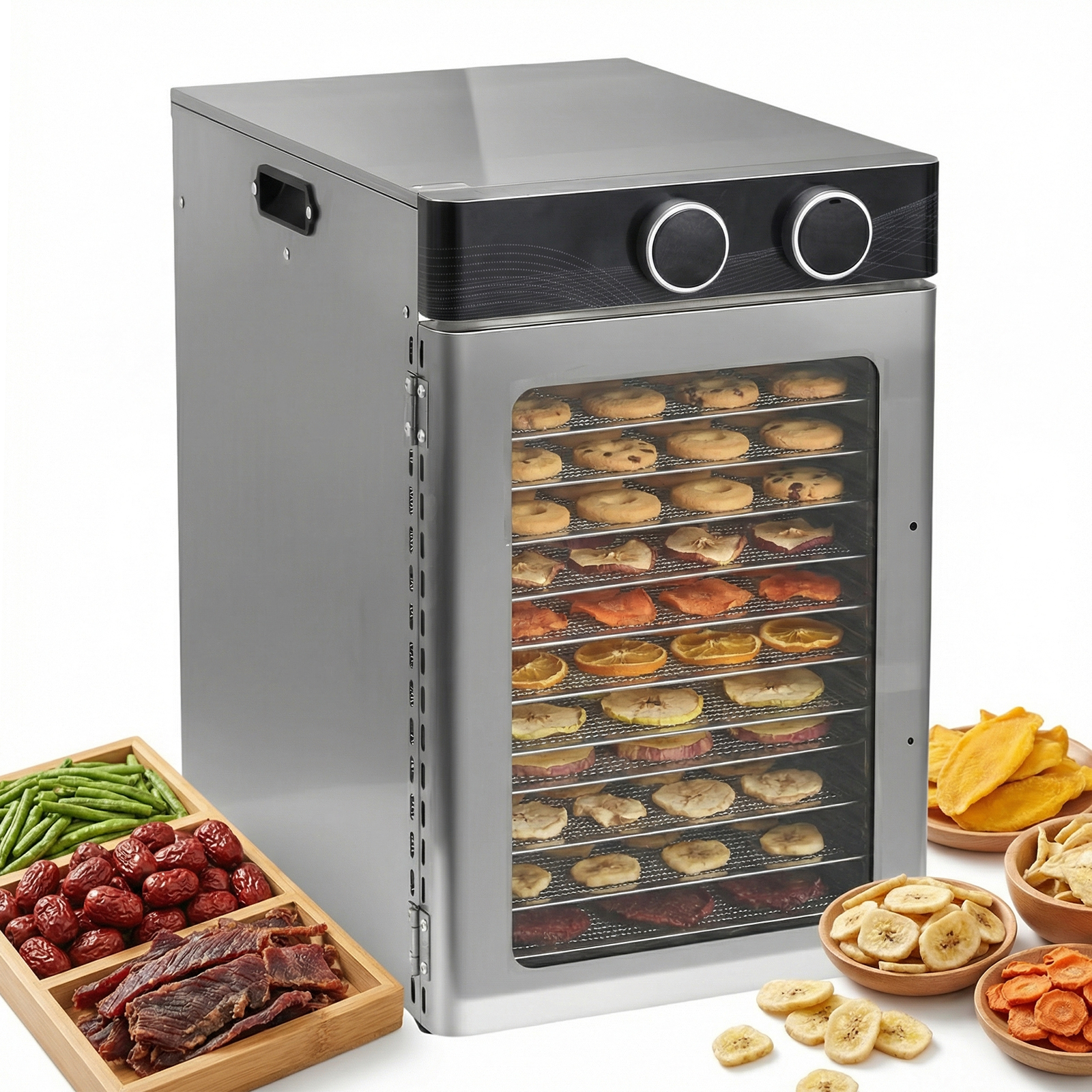 Electric Food Dehydrator 194ºF - đánh giá và giá Food Dehydrator Snacks