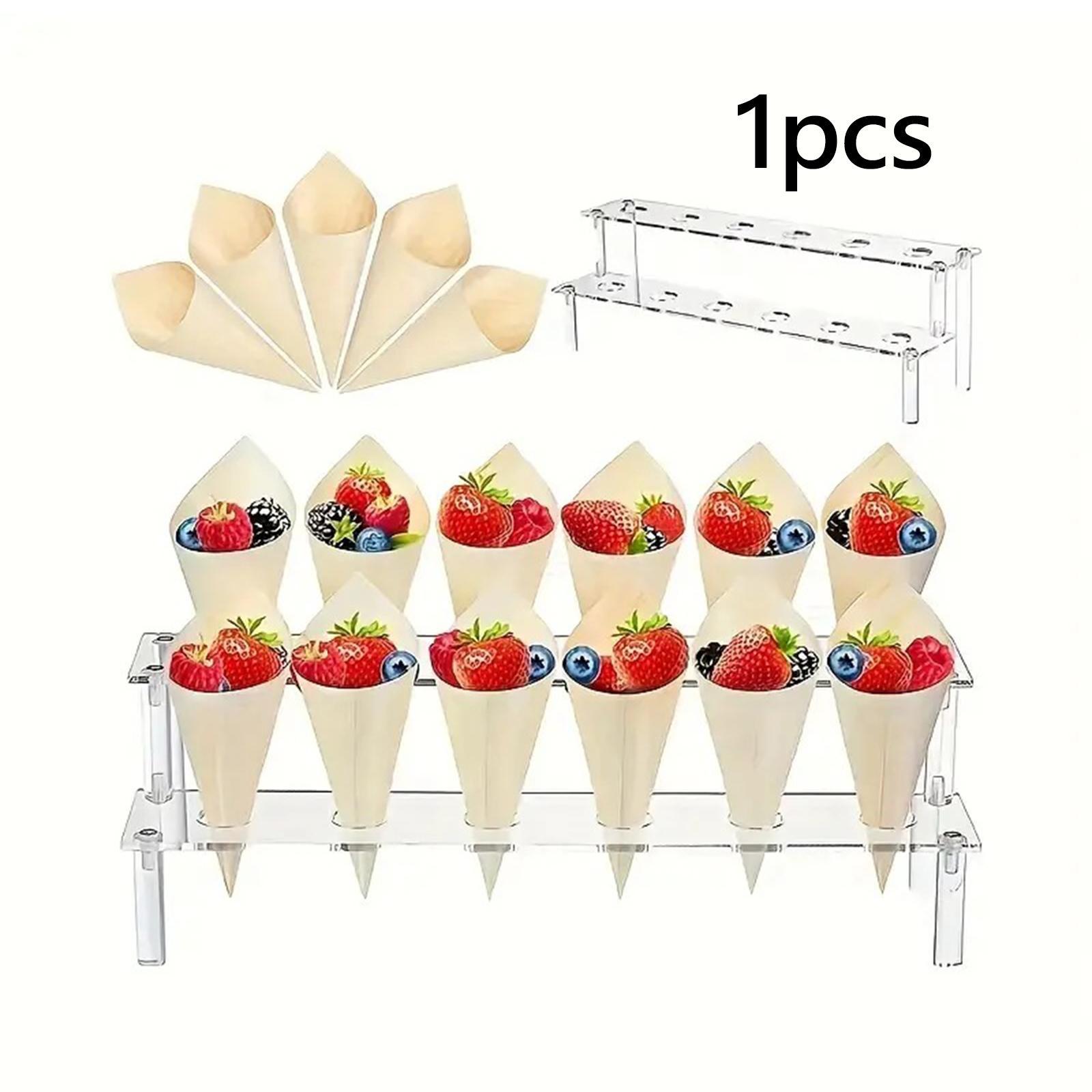 Ice Cream Cone Holder Cupcake  - đánh giá và giá Food Snacks For Baby Shower