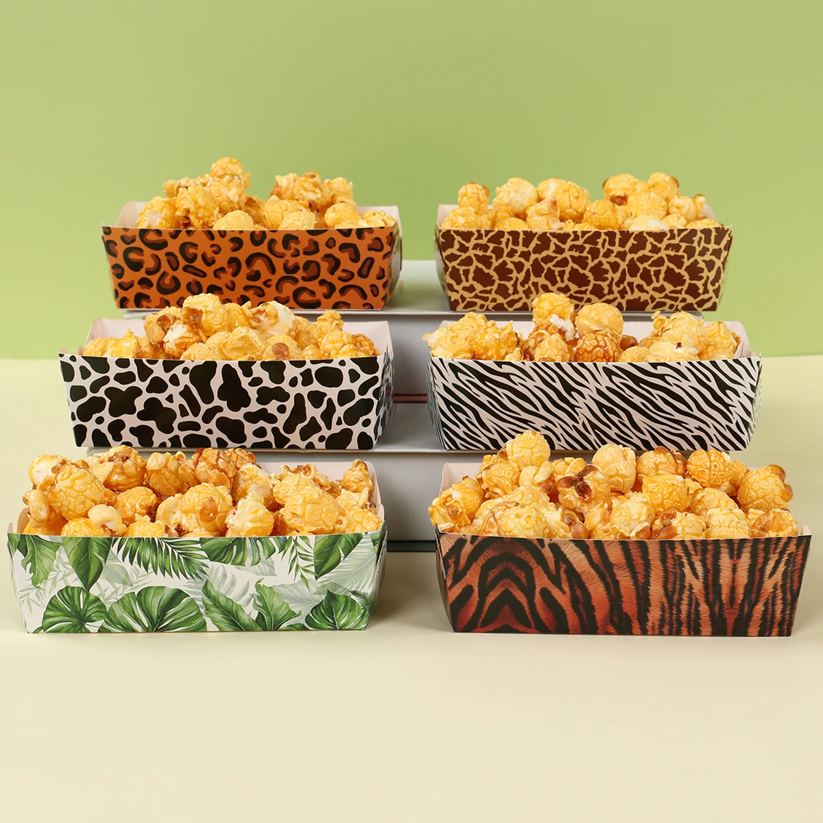 Jungle Animal Mini Snack Trays - đánh giá và giá Food Snacks For Baby Shower