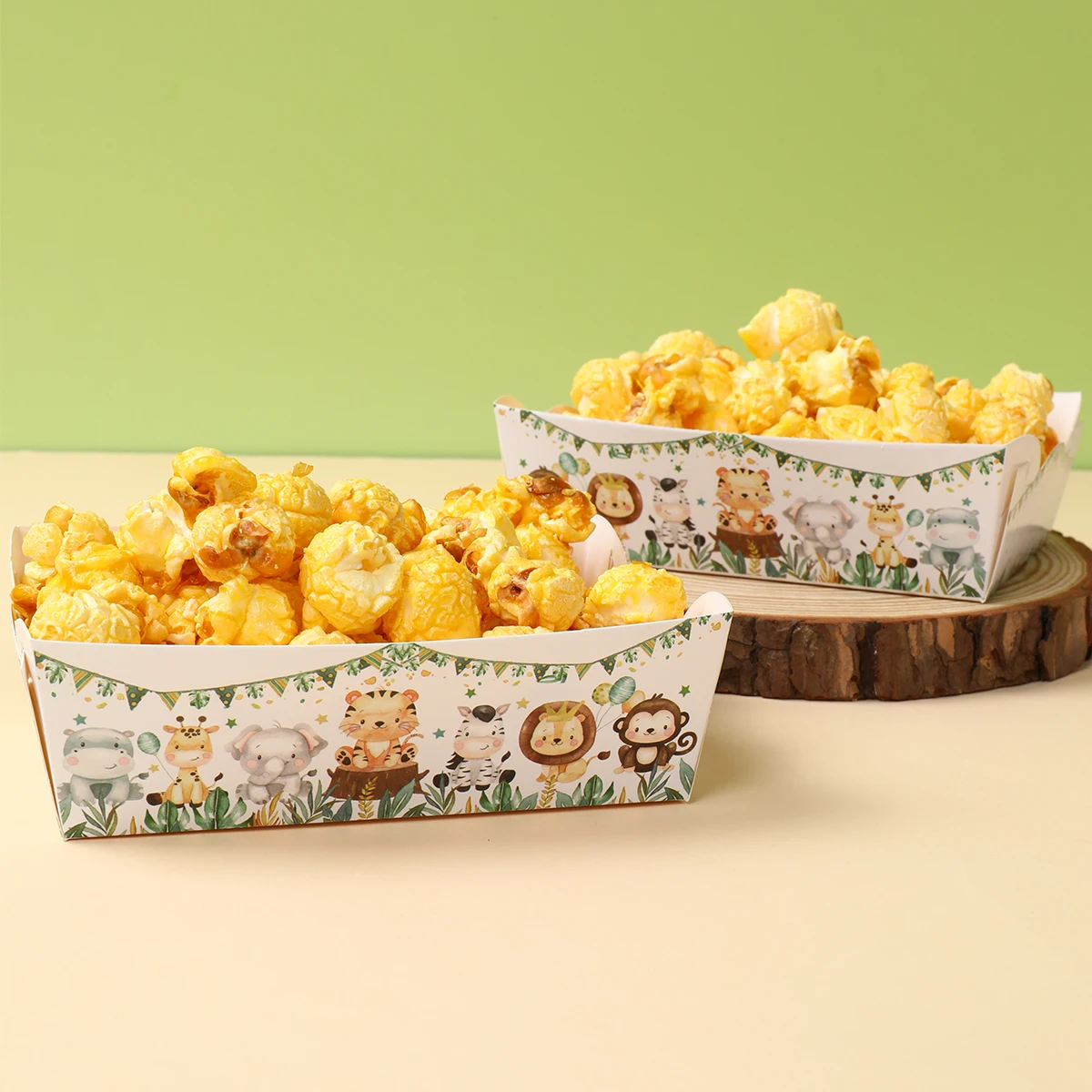 Jungle Animal Mini Snack Trays - đánh giá và giá Food Snacks For Baby Shower