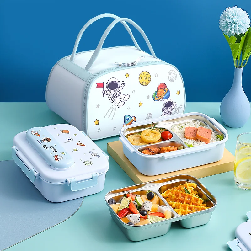 304 Stainless Steel Kids Lunch - đánh giá và giá Food Or Snacks