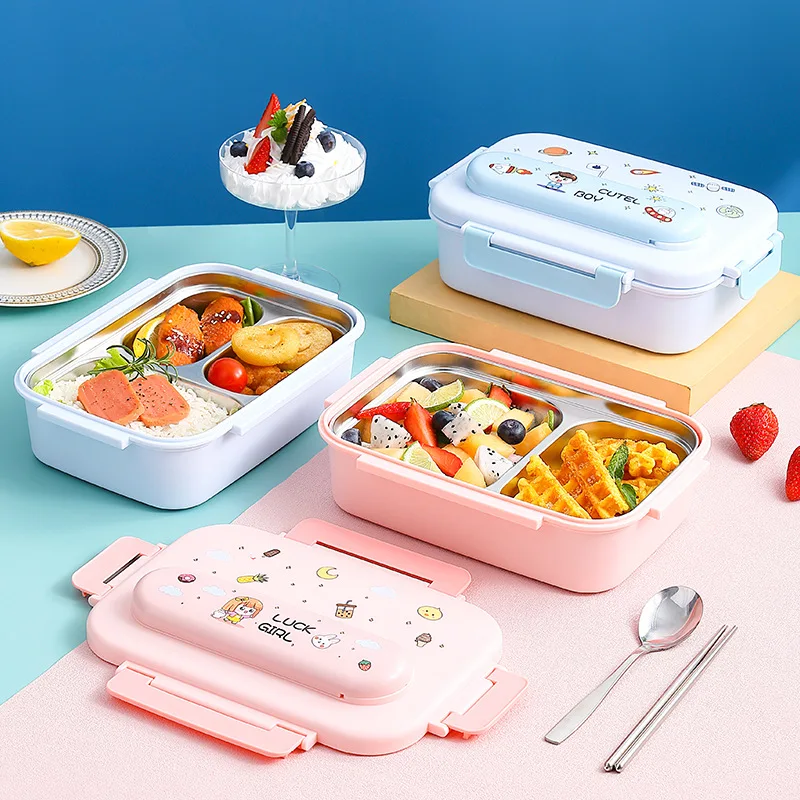 304 Stainless Steel Kids Lunch - đánh giá và giá Food Or Snacks