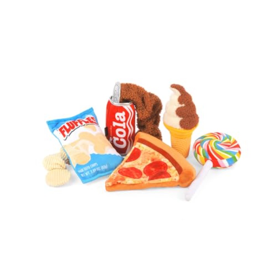 Cute Plush Dog Toys - Snack At - đánh giá và giá Junk Food Snacks