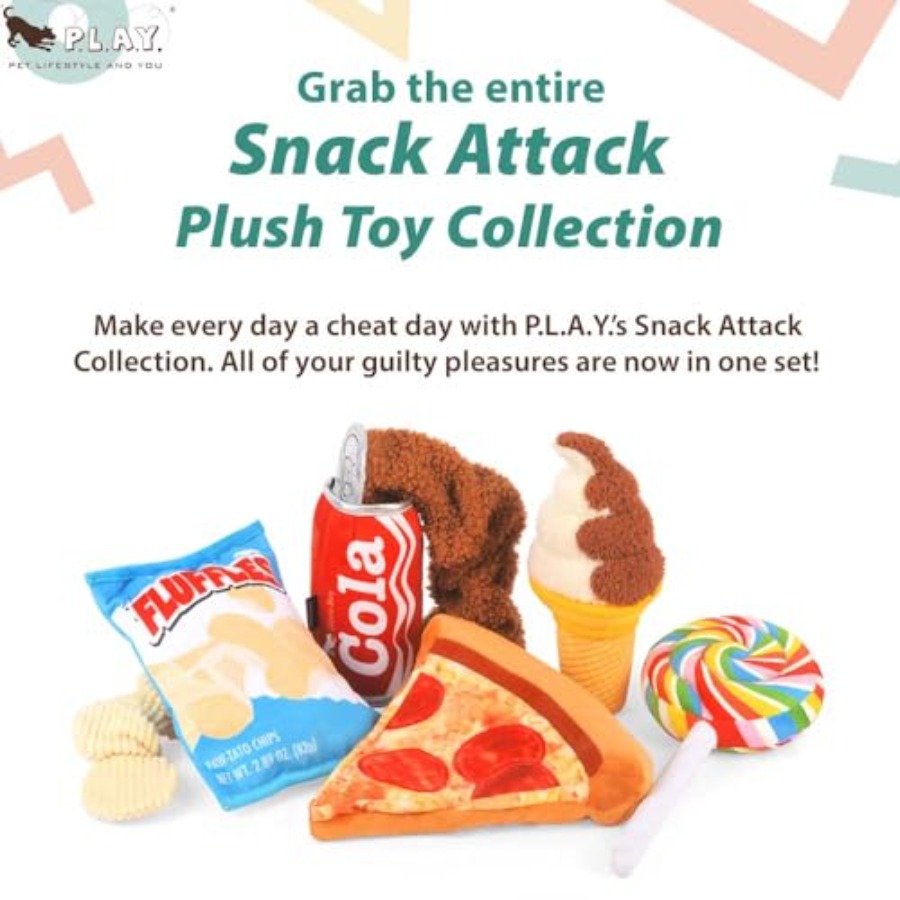 Cute Plush Dog Toys - Snack At - đánh giá và giá Junk Food Snacks