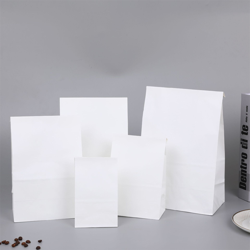 50Pcs/White Kraft Paper Bags F - đánh giá và giá Food Or Snacks