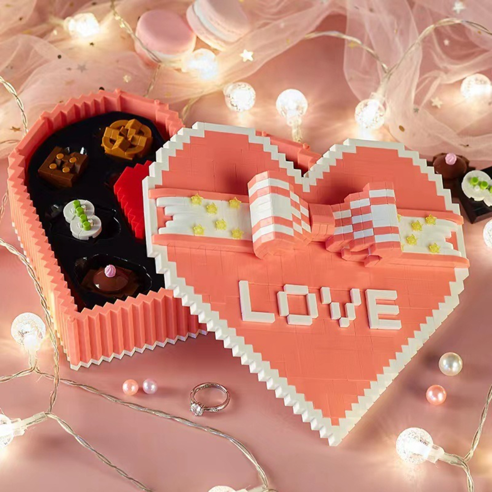 Heart-shaped chocolate box bui - đánh giá và giá Junk Food Snacks