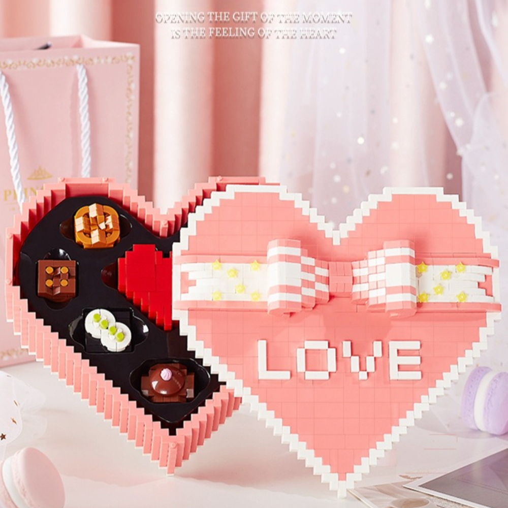 Heart-shaped chocolate box bui - đánh giá và giá Junk Food Snacks