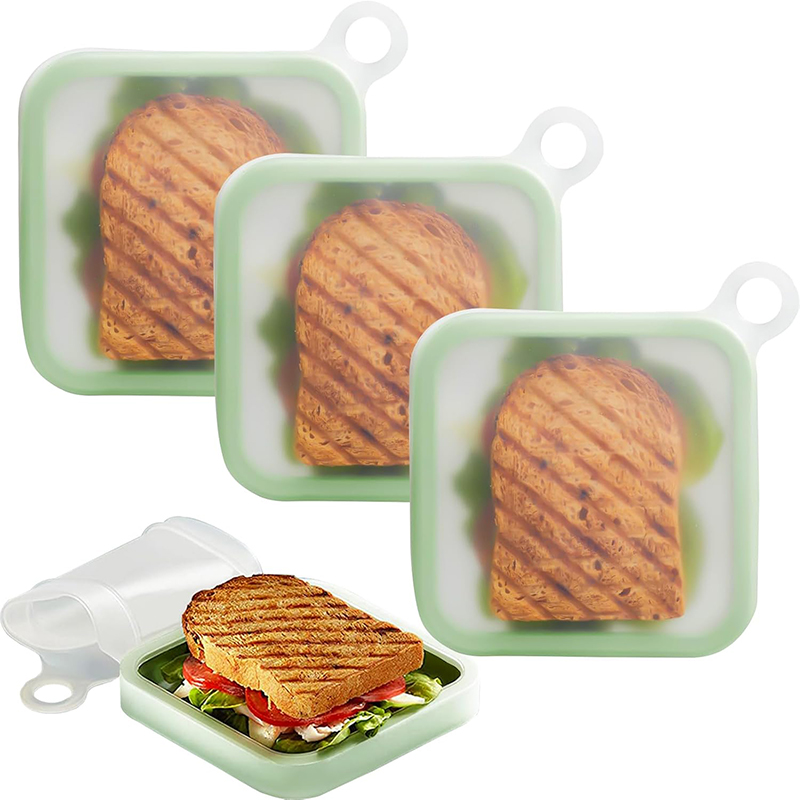 Silicone Sandwich Toast Bento  - đánh giá và giá Food Or Snacks