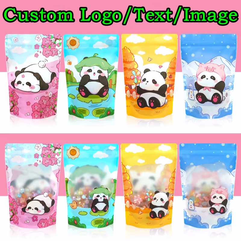 100PCS Aluminum Foil Stand-up  - đánh giá và giá Food Snacks For School