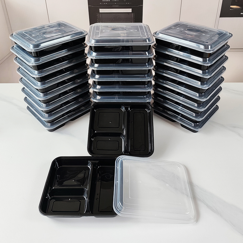 3-Compartment 34 Oz/1000 Ml, 1 - đánh giá và giá Food Snacks For School
