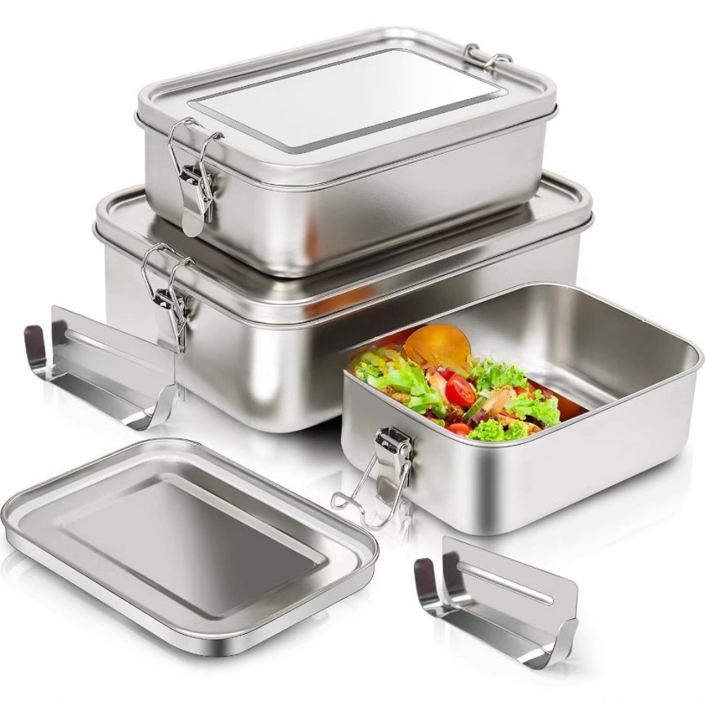 Stainless Steel Bento Box Meta - đánh giá và giá Food Snacks For School